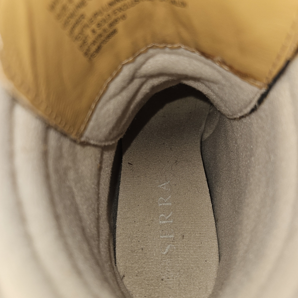 Serra Tan and Gray Lace Up Boots - Picture 9 of 9